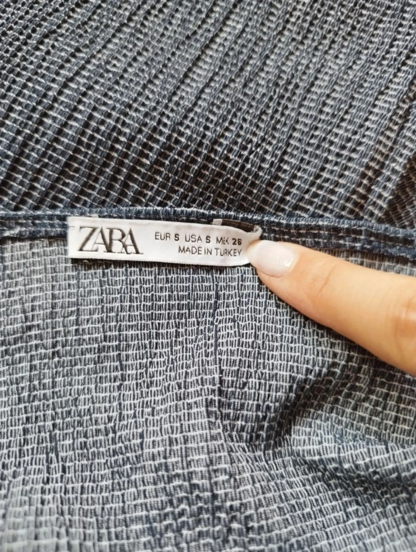 Vestido midi drapeado Zara P – photo 5